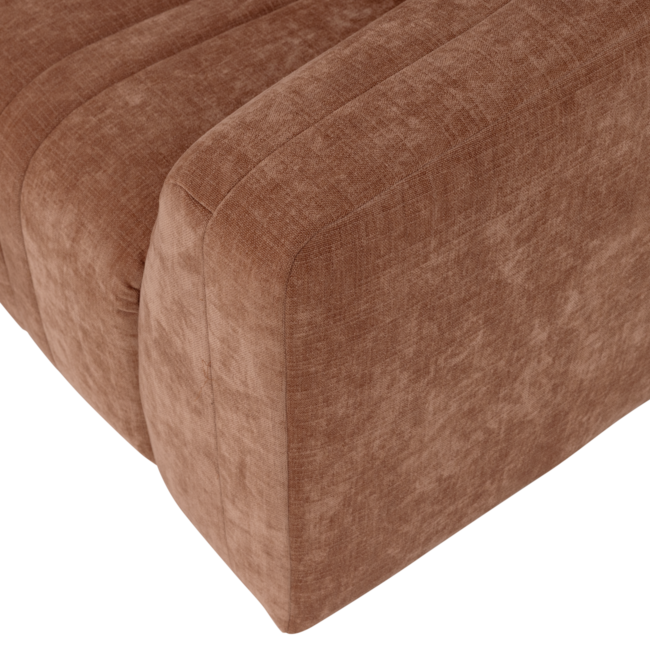 Woood Omaire 4-Zits Bank Chenille Roestbruin [FSC]