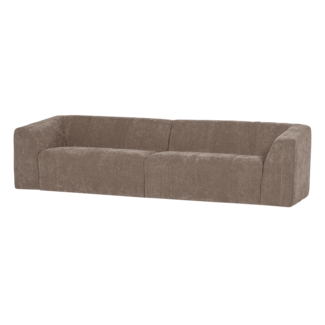 Woood Omaire 4-Zits Bank Chenille Taupe [FSC]
