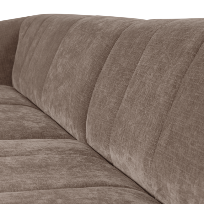 Woood Omaire 4-Zits Bank Chenille Taupe [FSC]