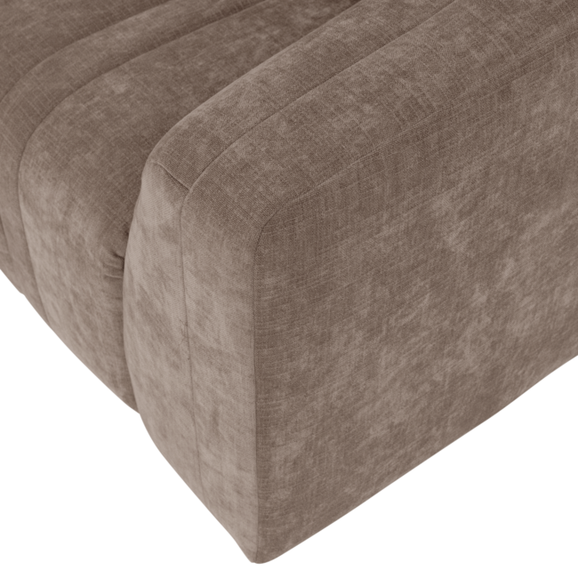 Woood Omaire 4-Zits Bank Chenille Taupe [FSC]