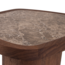 Woood Granu Bijzettafel Marmer/Mangohout Bruin [FSC]