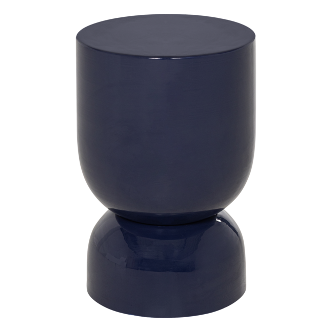 Woood Hekla Bijzettafel Metaal Donkerblauw