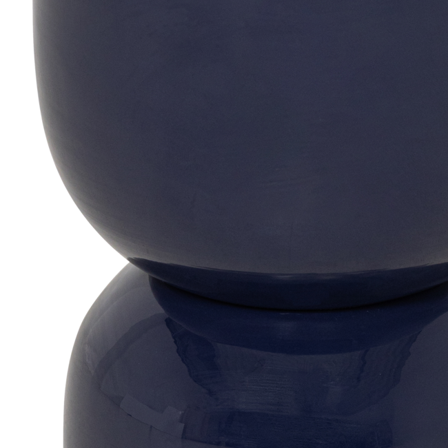 Woood Hekla Bijzettafel Metaal Donkerblauw