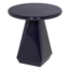 Woood Lavo Bijzettafel Metaal Hoogglans Donkerblauw