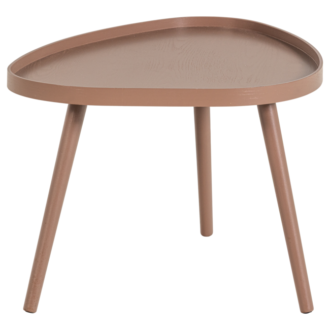 Woood Mae Bijzettafel Organisch Mdf/Grenen Oudroze [FSC]