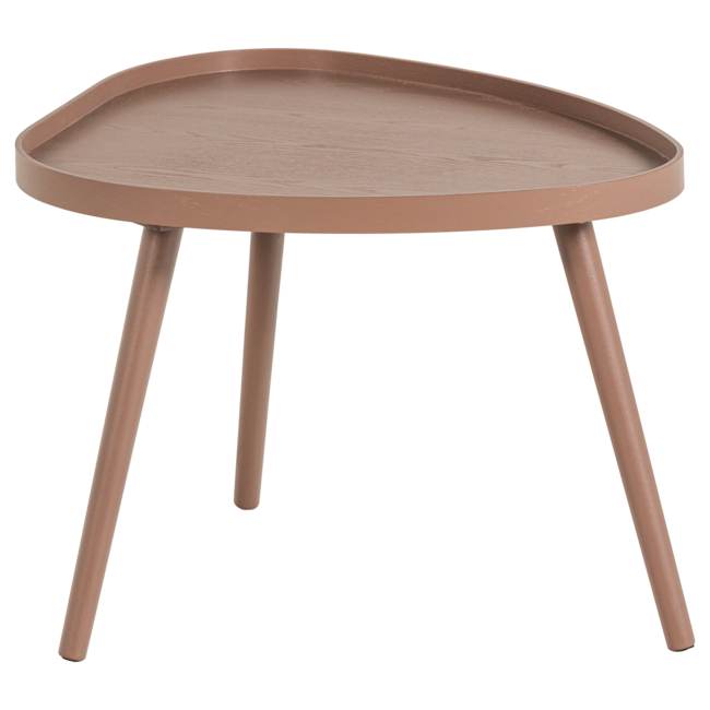 Woood Mae Bijzettafel Organisch Mdf/Grenen Oudroze [FSC]