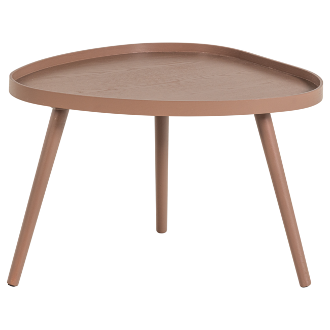 Woood Mae Bijzettafel Organisch Mdf/Grenen Oudroze [FSC]