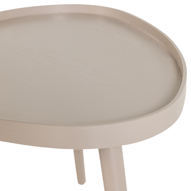 Woood Mae Bijzettafel Organisch Mdf/Grenen Zand [FSC]