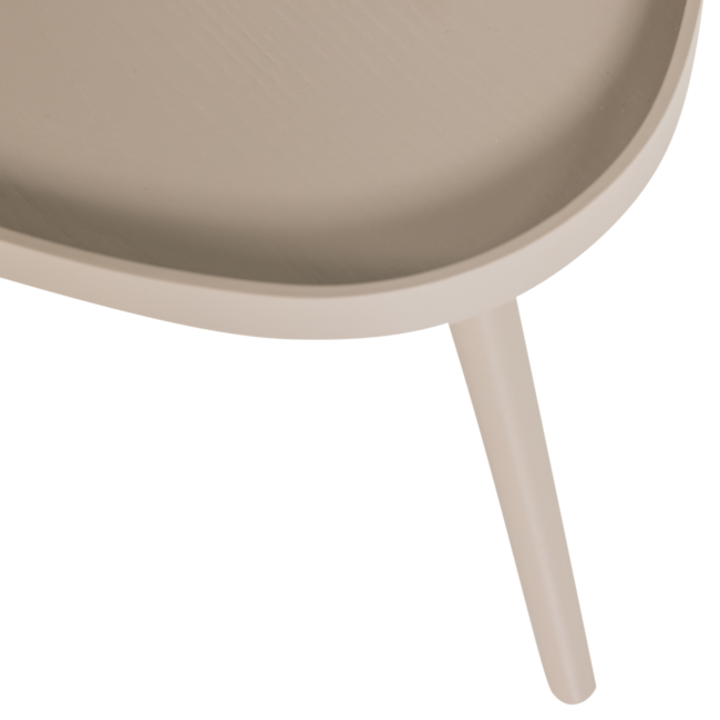 Woood Mae Bijzettafel Organisch Mdf/Grenen Zand [FSC]