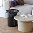 Woood Mavon Bijzettafel Mdf Hoogglans 35xo60 Cm Zand [FSC]