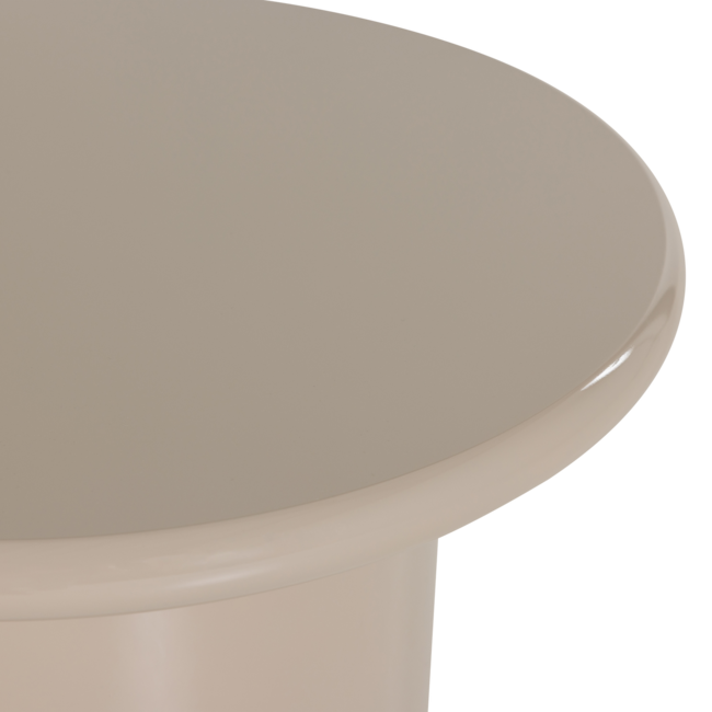 Woood Mavon Bijzettafel Mdf Hoogglans 35xo60 Cm Zand [FSC]