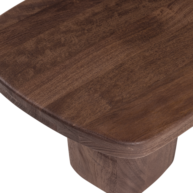 Woood Nodu Bijzettafel Mangohout Bruin [FSC]