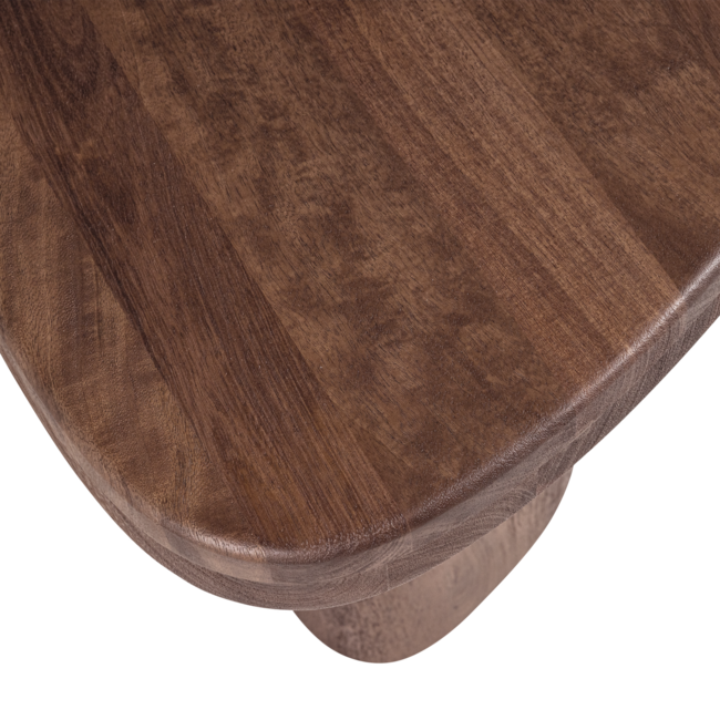 Woood Nodu Bijzettafel Mangohout Bruin [FSC]