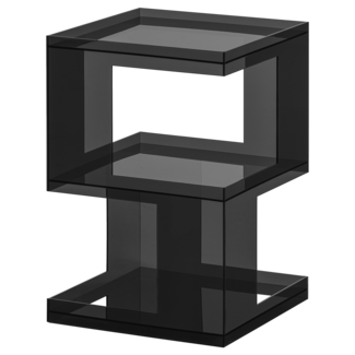Woood Noro Bijzettafel Acryl Grijs