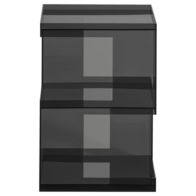 Woood Noro Bijzettafel Acryl Grijs