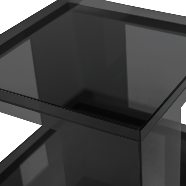 Woood Noro Bijzettafel Acryl Grijs