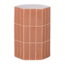 Woood Plu Decoratieve Bijzettafel 54x38x32 Cm Keramiek Oudroze
