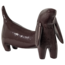 Woood Reni Decoratieve Hond Metaal Donkerbruin
