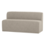 Woood Mojo Base Eetbank 164 Cm Rugleuning Boucle Beige [FSC]