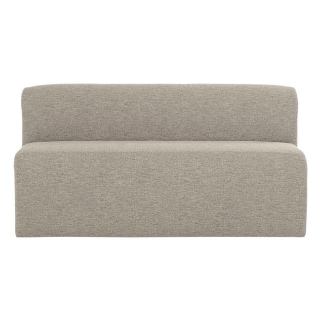 Woood Mojo Base Eetbank 164 Cm Rugleuning Boucle Beige [FSC]