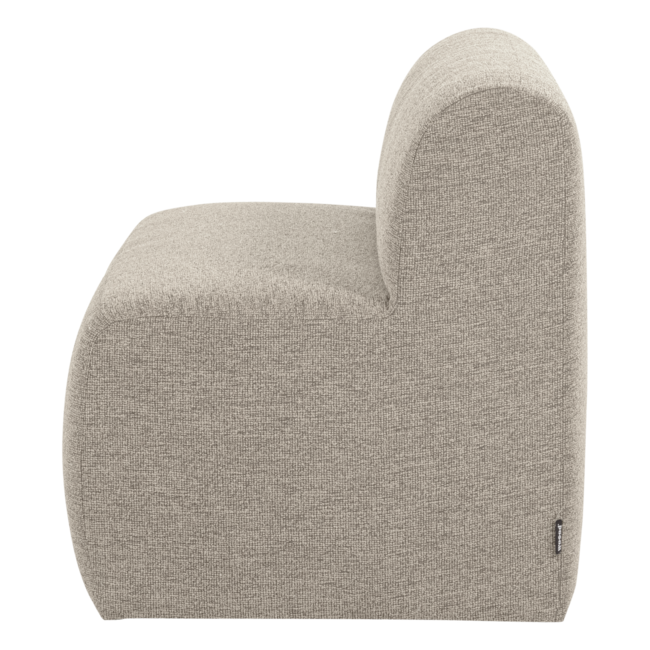 Woood Mojo Base Eetbank 164 Cm Rugleuning Boucle Beige [FSC]
