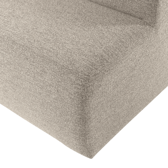 Woood Mojo Base Eetbank 164 Cm Rugleuning Boucle Beige [FSC]