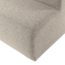 Woood Mojo Base Eetbank 164 Cm Rugleuning Boucle Beige [FSC]
