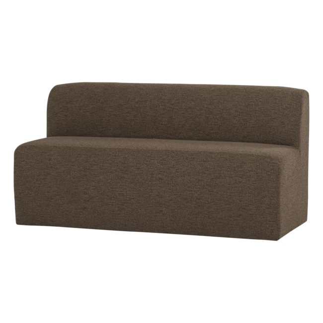 Woood Mojo Base Eetbank 164 Cm Rugleuning Boucle Bruin [FSC]
