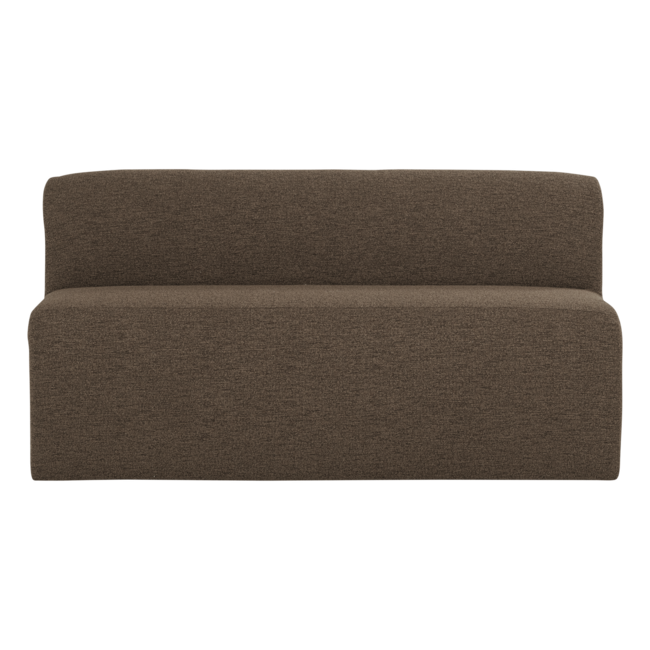 Woood Mojo Base Eetbank 164 Cm Rugleuning Boucle Bruin [FSC]