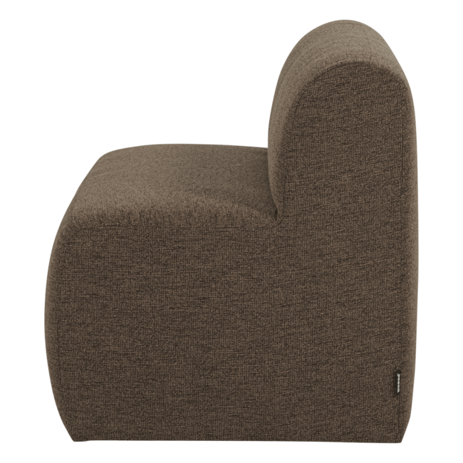 Woood Mojo Base Eetbank 164 Cm Rugleuning Boucle Bruin [FSC]