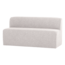 Woood Mojo Base Eetbank 164 Cm Rugleuning Boucle Ecru [FSC]