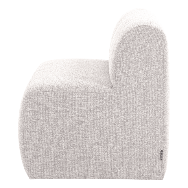 Woood Mojo Base Eetbank 164 Cm Rugleuning Boucle Ecru [FSC]