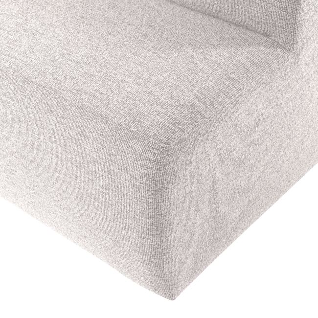 Woood Mojo Base Eetbank 164 Cm Rugleuning Boucle Ecru [FSC]