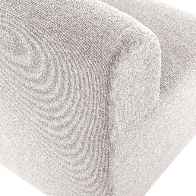 Woood Mojo Base Eetbank 164 Cm Rugleuning Boucle Ecru [FSC]