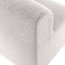 Woood Mojo Base Eetbank 164 Cm Rugleuning Boucle Ecru [FSC]