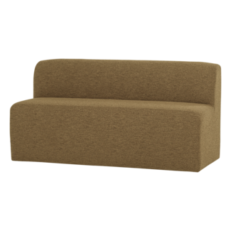 Woood Mojo Base Eetbank 164 Cm Rugleuning Boucle Geel/Bruin [FSC]