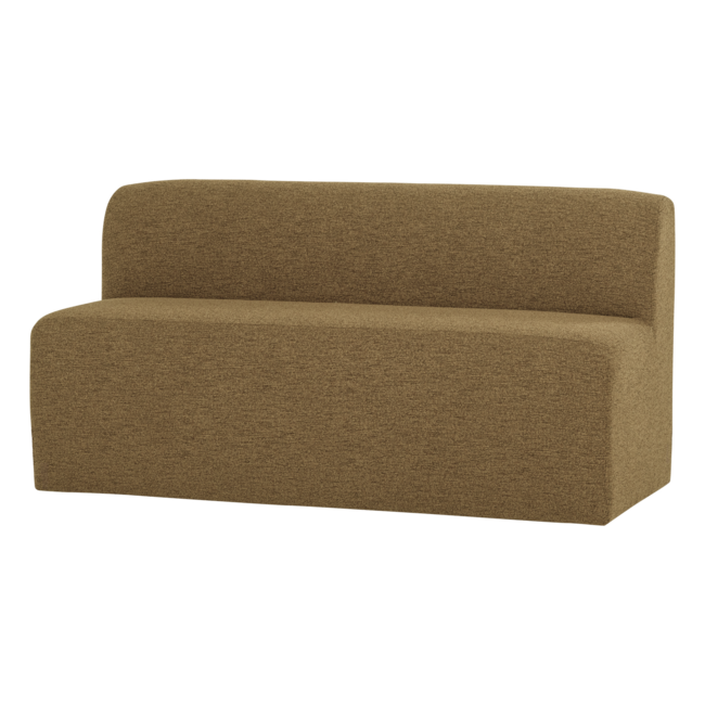 Woood Mojo Base Eetbank 164 Cm Rugleuning Boucle Geel/Bruin [FSC]