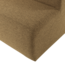 Woood Mojo Base Eetbank 164 Cm Rugleuning Boucle Geel/Bruin [FSC]