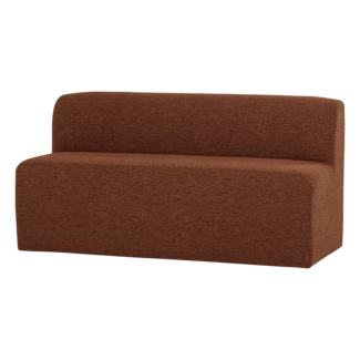 Woood Mojo Base Eetbank 164 Cm Rugleuning Boucle Roestbruin [FSC]
