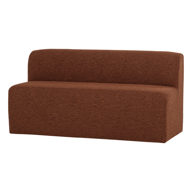 Woood Mojo Base Eetbank 164 Cm Rugleuning Boucle Roestbruin [FSC]