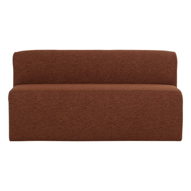 Woood Mojo Base Eetbank 164 Cm Rugleuning Boucle Roestbruin [FSC]