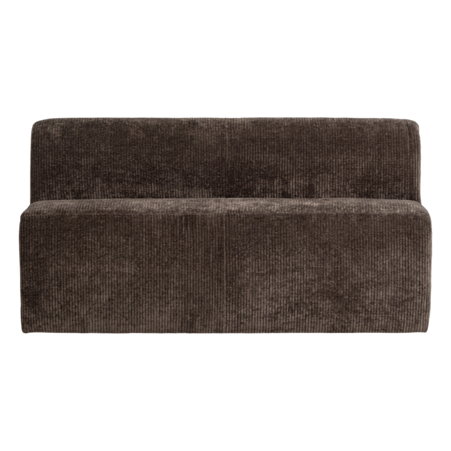 Woood Mojo Base Eetbank 164 Cm Rugleuning Rib Bruin [FSC]