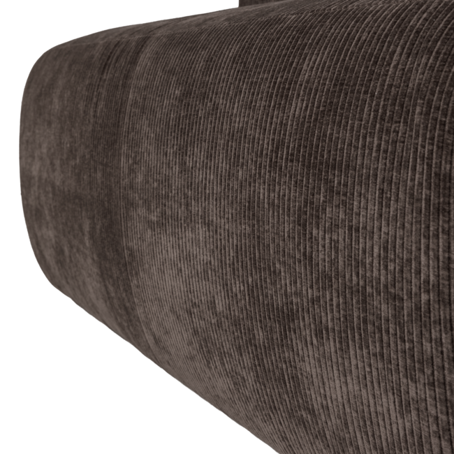 Woood Mojo Base Eetbank 164 Cm Rugleuning Rib Bruin [FSC]