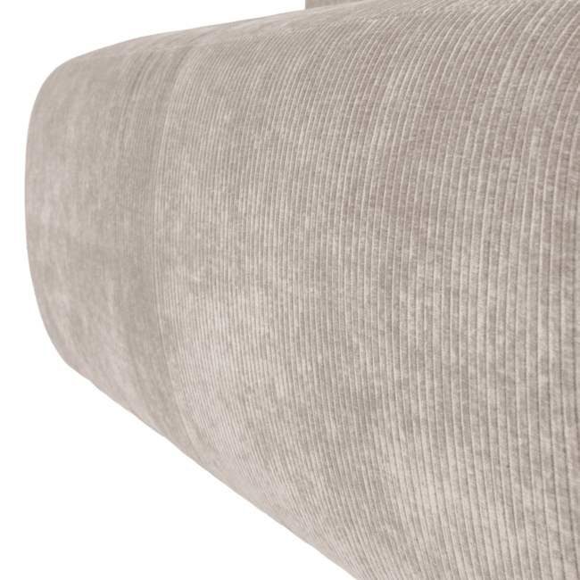 Woood Mojo Base Eetbank 164 Cm Rugleuning Rib Ecru [FSC]