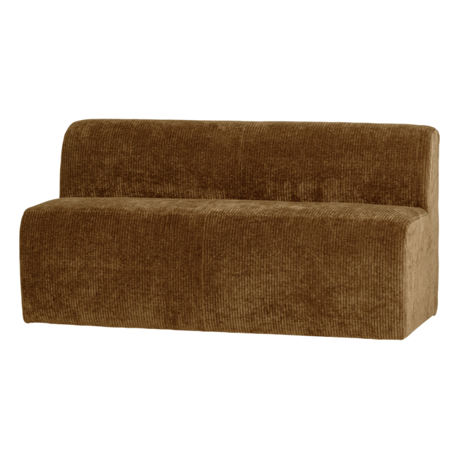Woood Mojo Base Eetbank 164 Cm Rugleuning Rib Honinggeel [FSC]