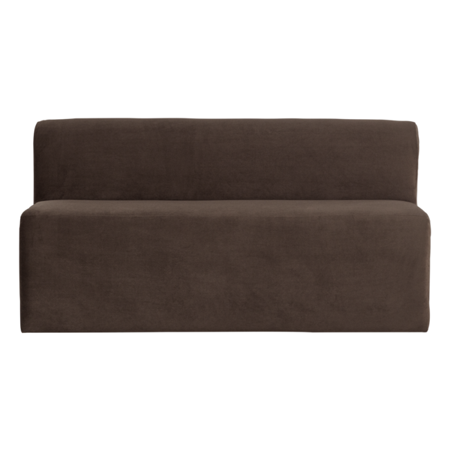 Woood Mojo Base Eetbank 164 Cm Rugleuning Velvet Bruin [FSC]