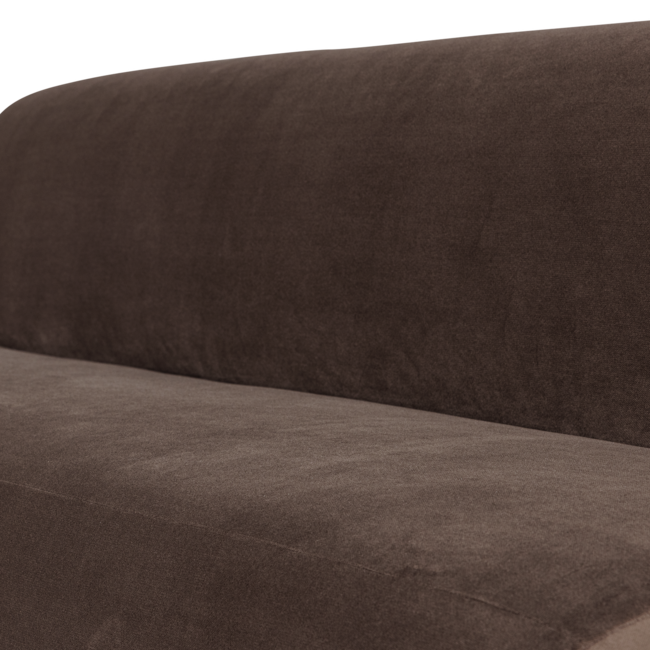 Woood Mojo Base Eetbank 164 Cm Rugleuning Velvet Bruin [FSC]