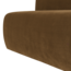 Woood Mojo Base Eetbank 164 Cm Rugleuning Velvet Honinggeel [FSC]