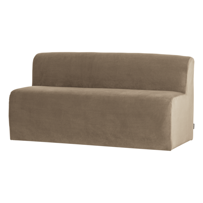 Woood Mojo Base Eetbank 164 Cm Rugleuning Velvet Khaki [FSC]