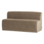 Woood Mojo Base Eetbank 164 Cm Rugleuning Velvet Khaki [FSC]